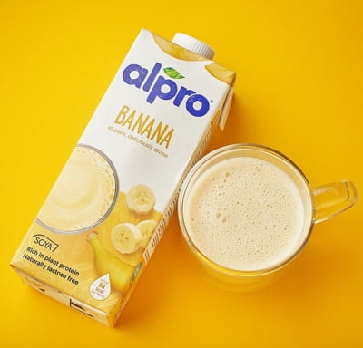 Напиток соево-банановый с кальцием и витаминами  "Алпро" (1 л)