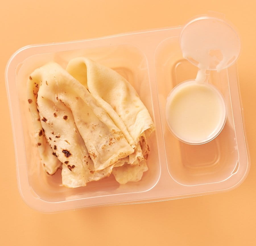 Блинчики со сгущенкой