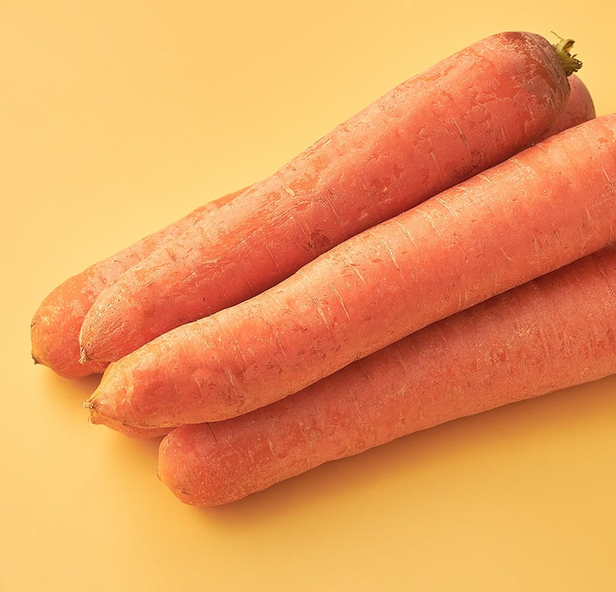 Морковь мытая, 600гр подложка
