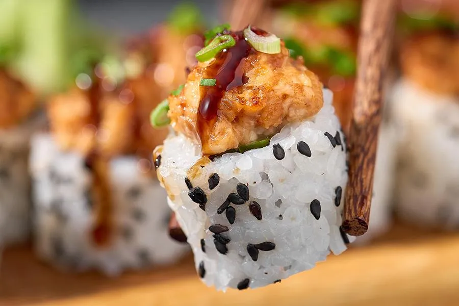 Запечённый с угрём