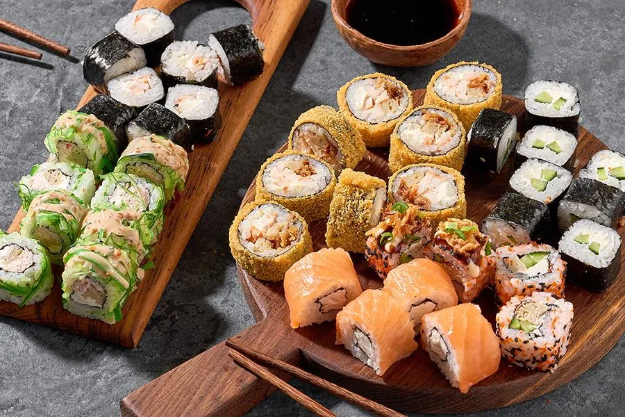 Сет 5 роллов и 6 вкусов