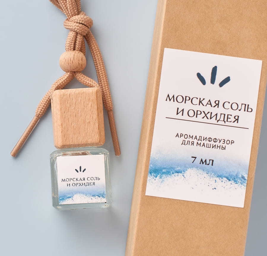 Аромадиффузор для машины "Морская соль и орхидея"