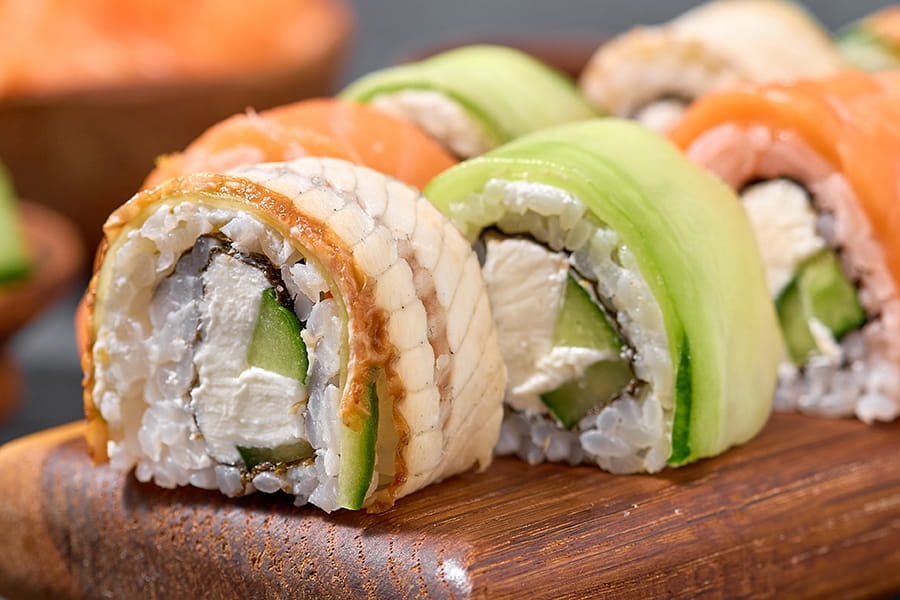 Сет 6 роллов 8 вкусов