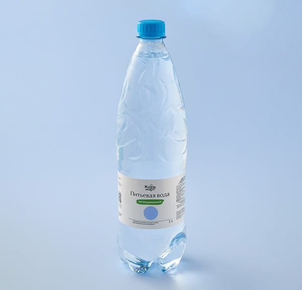 Вода питьевая негазированная 1л