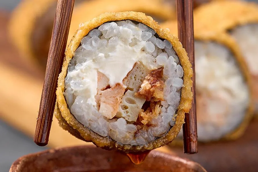 Хрустящий с цыпленком