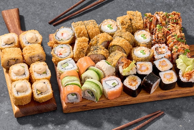 Сет 6 роллов 8 вкусов