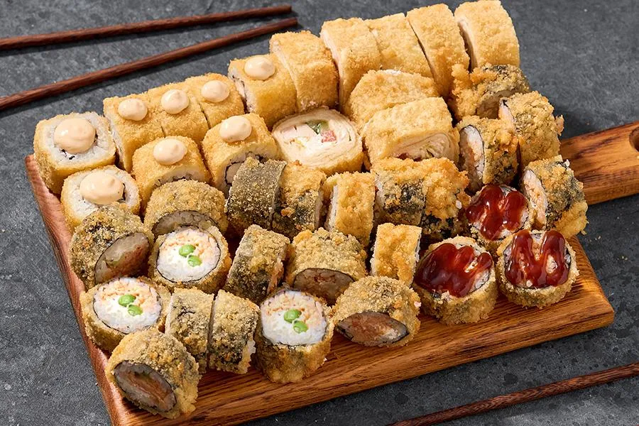 Сет из 5 темпура роллов