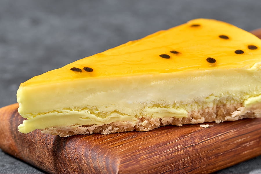 Чизкейк Манго-маракуйя