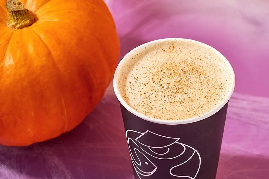 Тыквенный латте с корицей