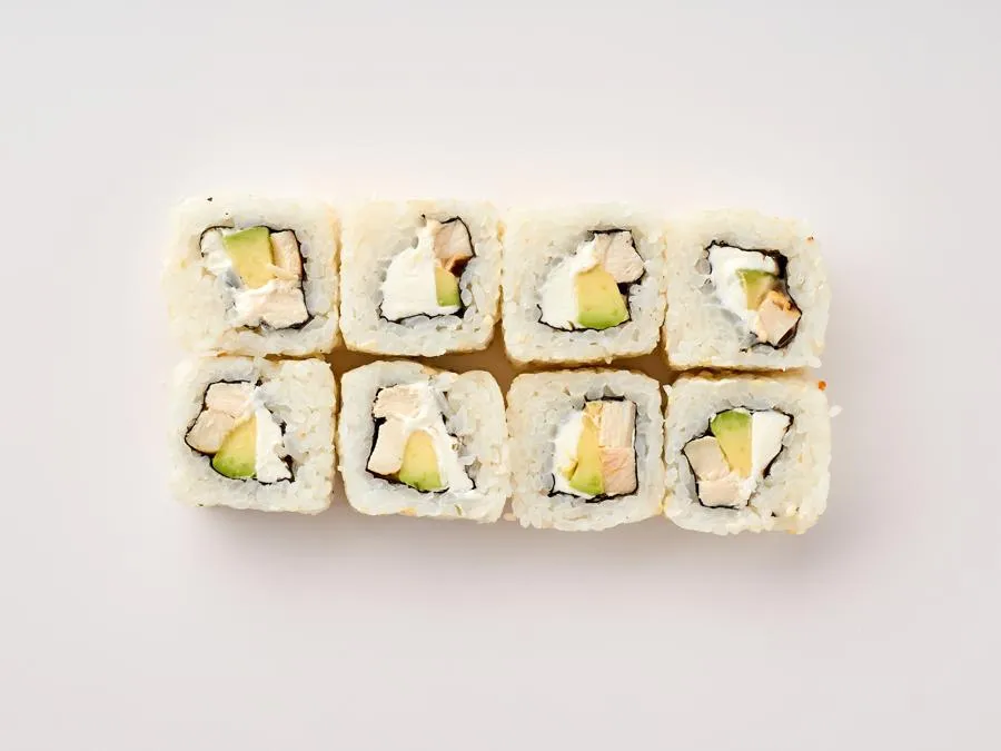 С курицей и авокадо