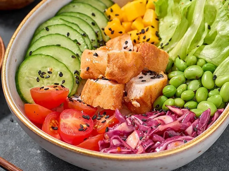 Поке курица