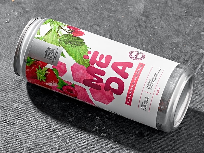 Лимонад Клубника-малина