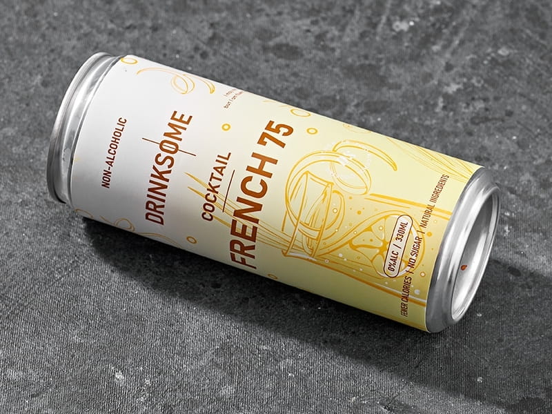 Коктейль Дринксом "Французский 75" б/а