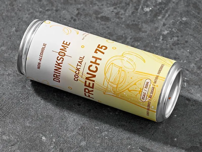 Коктейль Дринксом "Французский 75" б/а