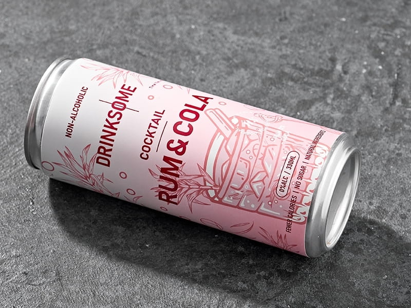 Коктейль Дринксом "Ром-кола" б/а