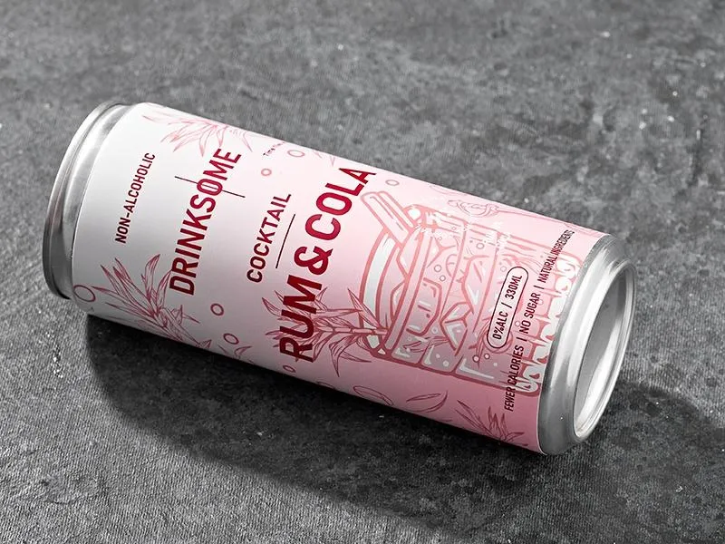 Коктейль Дринксом "Ром-кола" б/а