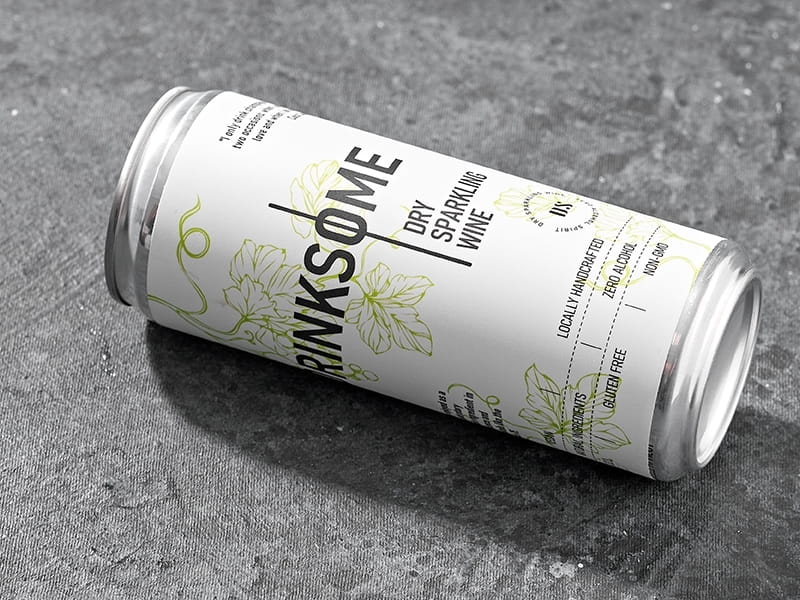 Дринксом "Сухое игристое вино" б/а