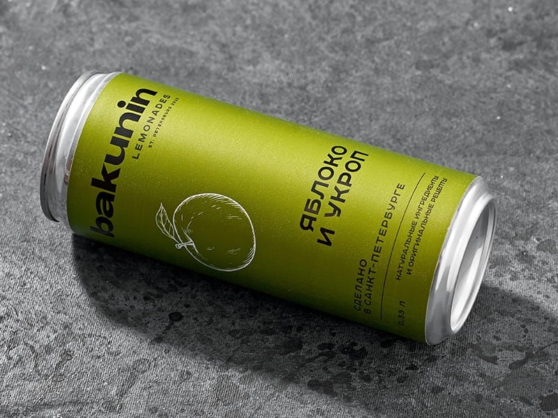 Лимонад Яблоко-Укроп Бакунин