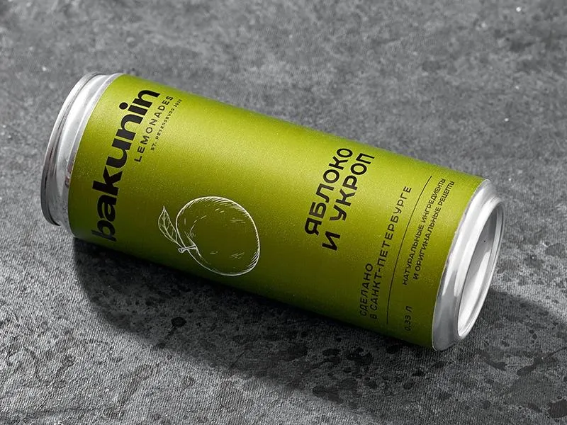 Лимонад Яблоко-Укроп Бакунин