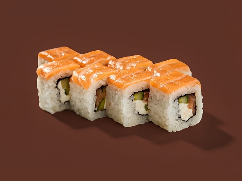 Филадельфия баланс с двойным лососем