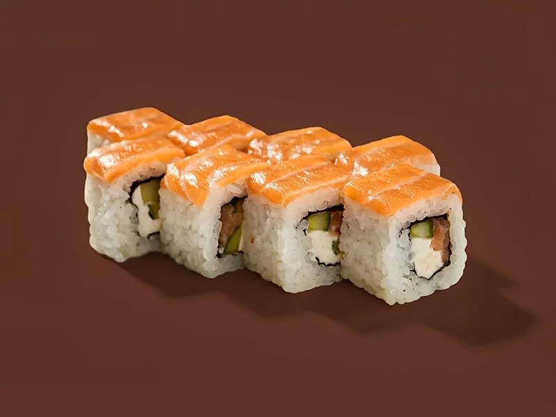 Филадельфия баланс с двойным лососем