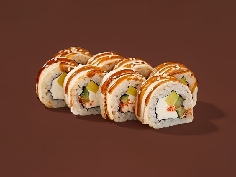 Сет с лососем, тунцом и угрём