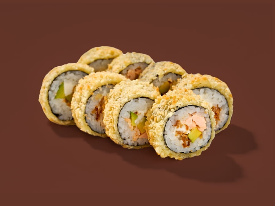 Горячий с лососем