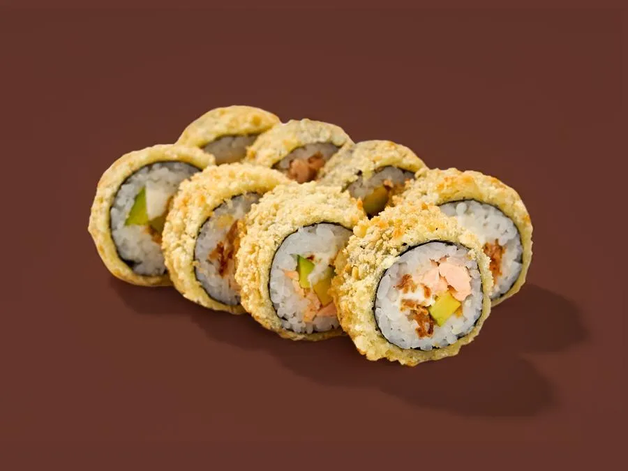 Горячий с лососем