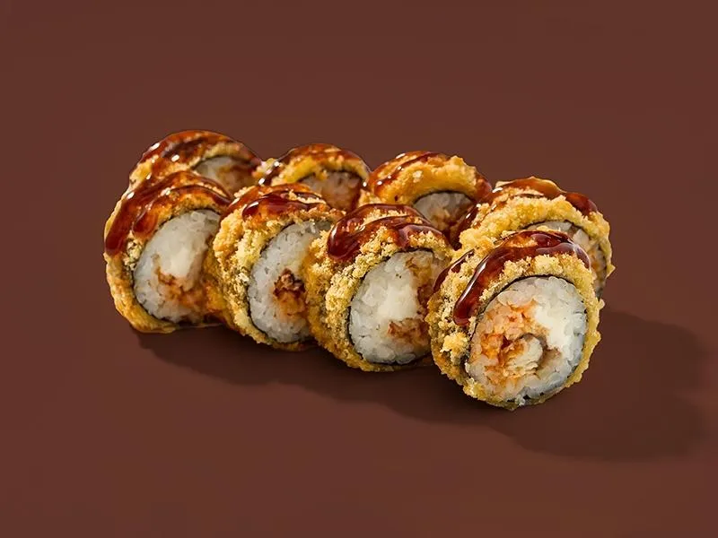 Горячий с угрём и сурими