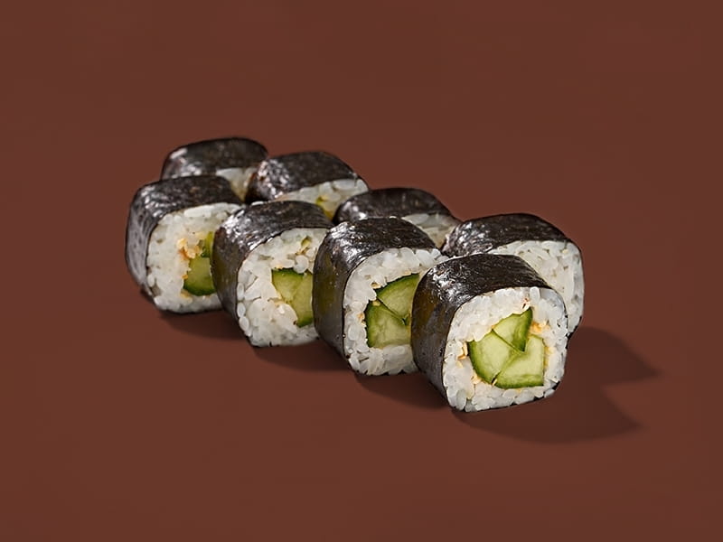 3 ролла и Классическая пепперони