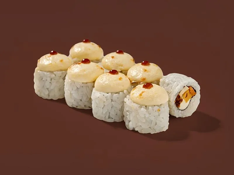 Запеченный с курицей гриль