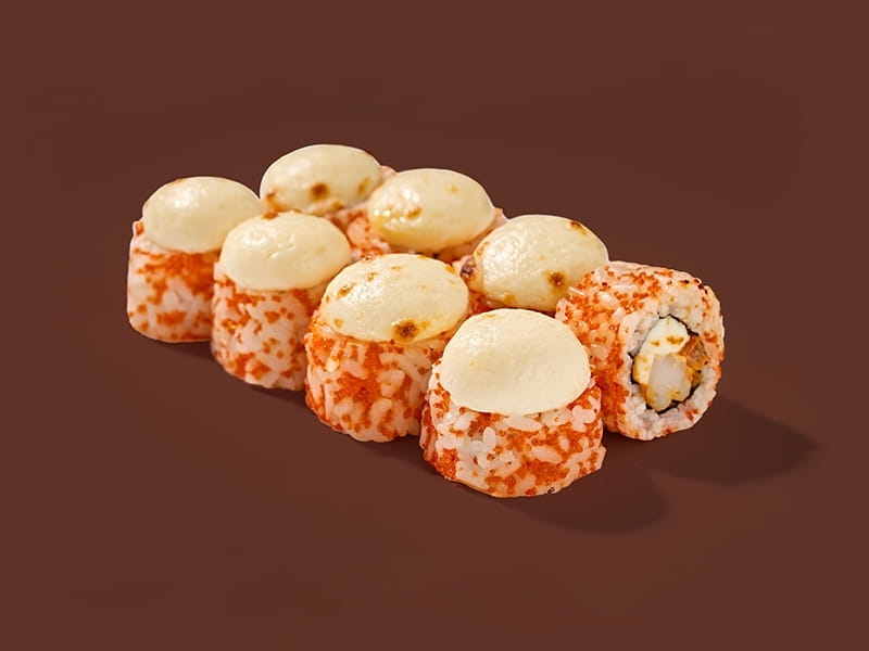 Сет из 4 роллов и Калифорнии с лососем