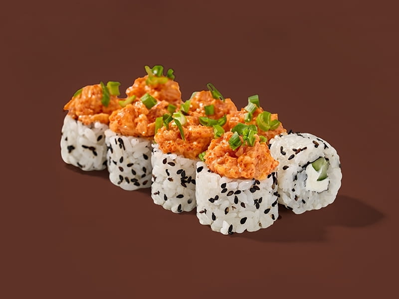 Сет из 4 роллов и Калифорнии с креветкой