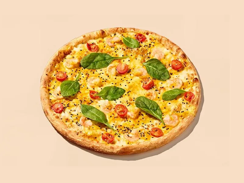 С креветками и карри