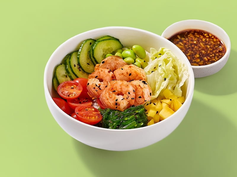 Поке с креветкой
