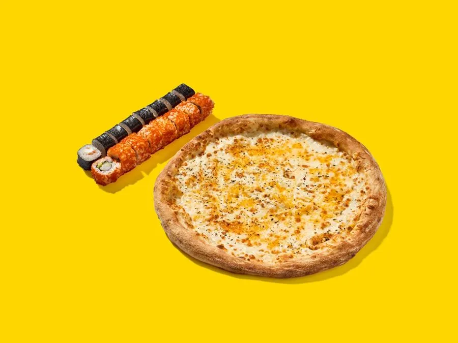 2 ролла и Сырная