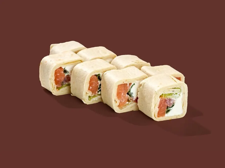 Тортилья маки с лососем