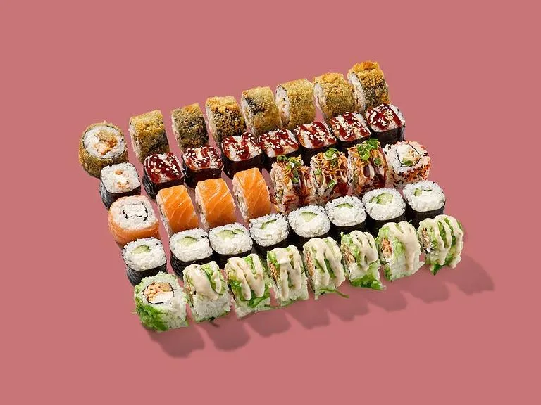 Сет 5 роллов и 6 вкусов