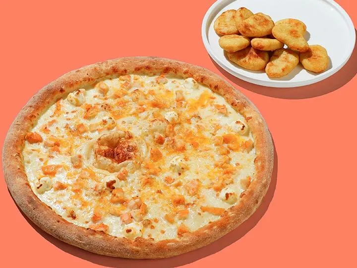 Сливочная с цыпленком и наггетсы