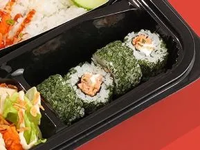 Бэнто с курицей тонкацу и рисом